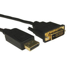 2m DisplayPort To DVI Cable